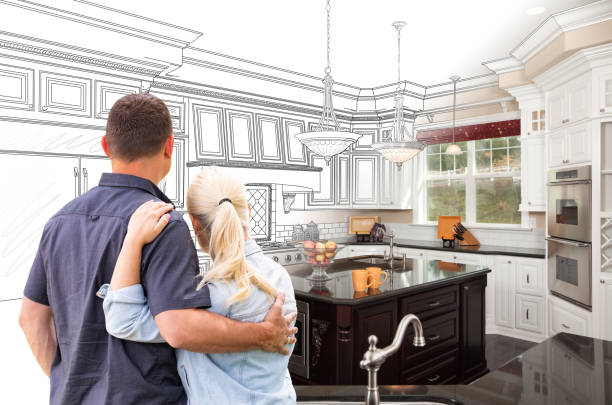 Professional Countertop Replacement technician working in Plano, KY